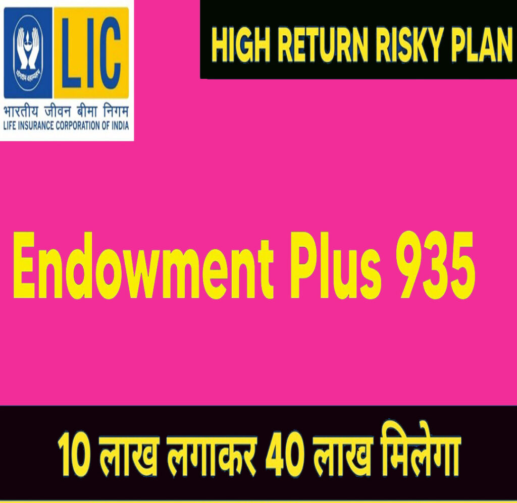 LIC New Endowment Plus 935