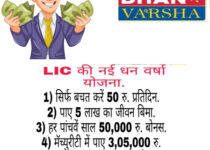 Key Features of LIC’s Dhan Varsha